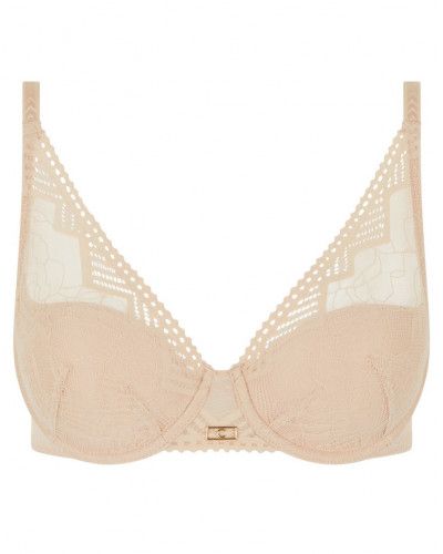 Sujetador preformado plunge Chantelle Origins (Beige Doré)
