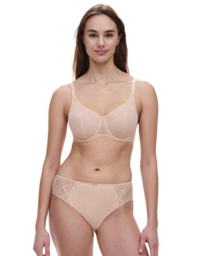 Braga cintura alta Chantelle Origins (Beige Doré)