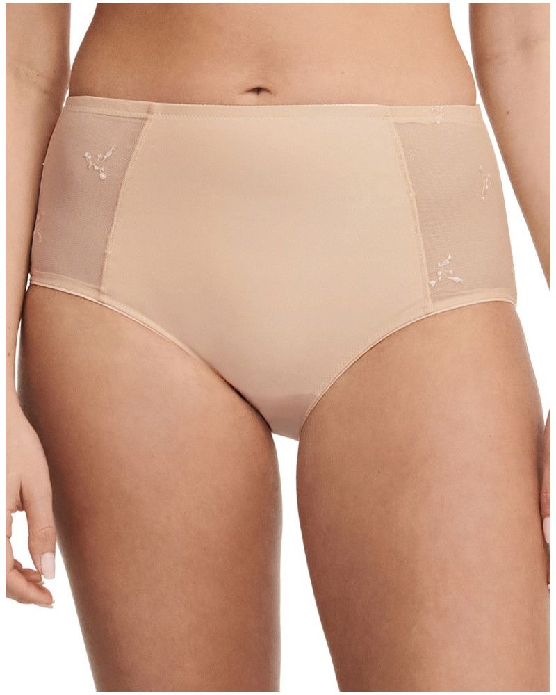 High waisted knickers Chantelle Every Curve (Beige Doré)