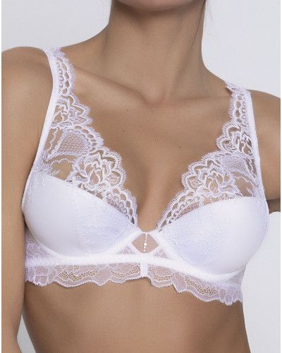 Sujetador de media espuma fantasy Lise Charmel Sublime en Dentelle (Blanco)
