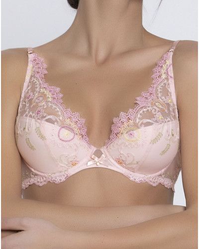 Sujetador plunge de media espuma Lise Charmel Waouh Mon Amour (Amour Aurore)