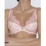 Half-padded plunge bra Lise Charmel Waouh Mon Amour (Amour Aurore)