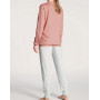 Long pyjamas with elastic band Calida Sweet Dreams 100% cotton interlock (Rose bud)