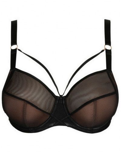 Underwired bra Prima Donna Twist Zipolite (Black)