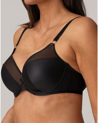 Soutien-gorge forme coeur Prima Donna Twist Zipolite (Noir)