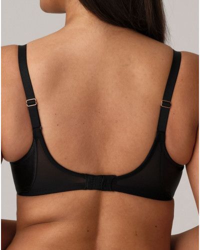 Sujetador en forma de corazón Prima Donna Twist Zipolite (Negro)