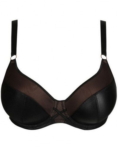 Sujetador en forma de corazón Prima Donna Twist Zipolite (Negro)