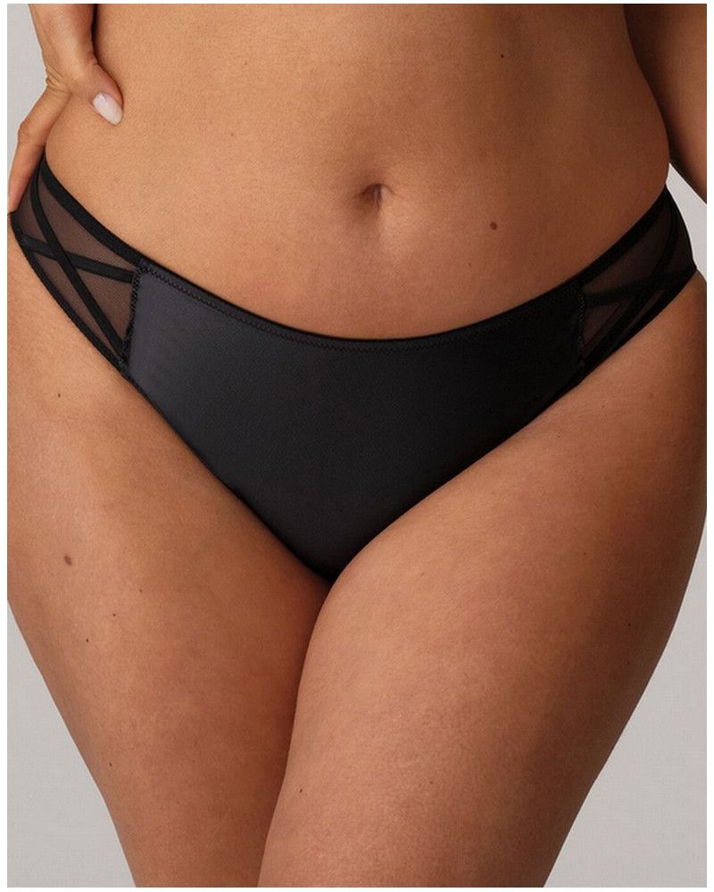 Calzoncillos brazilianos Prima Donna Twist Zipolite (Negro)