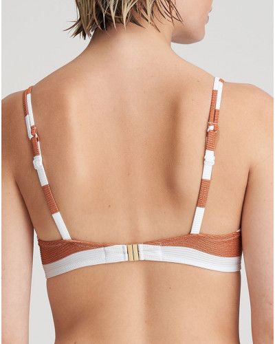 Soutien-gorge de bain coque forme coeur Marie Jo Bain Fernanda (Summer copper)
