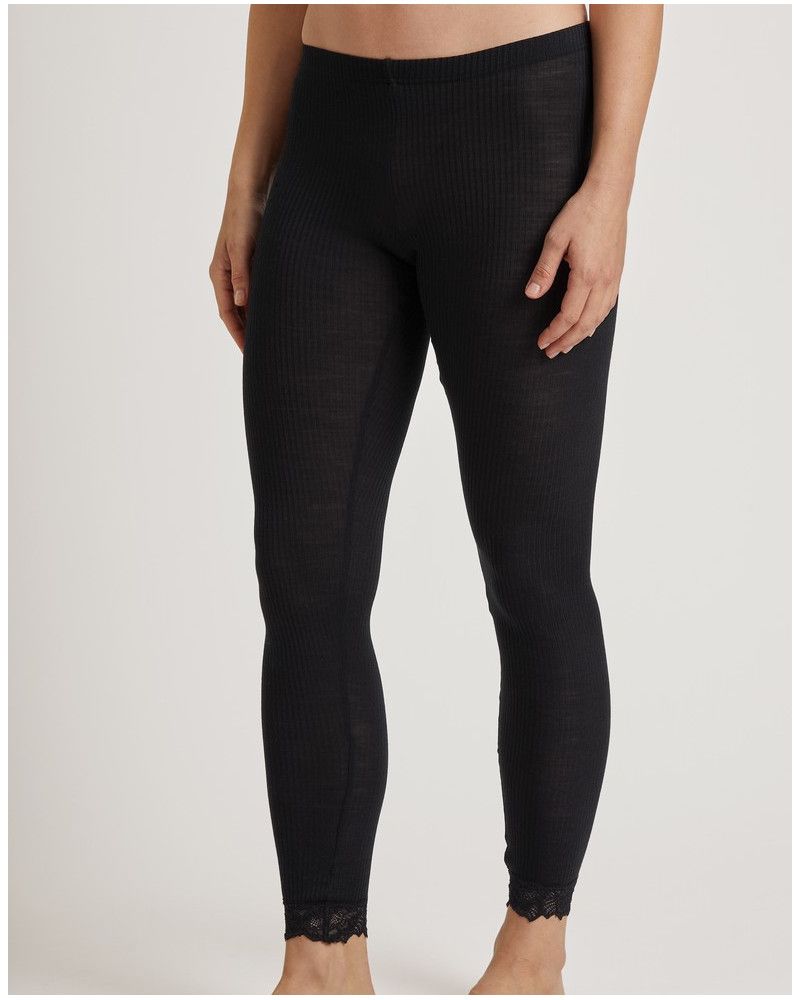 Legging Calida Silky Wool Joy (Black)