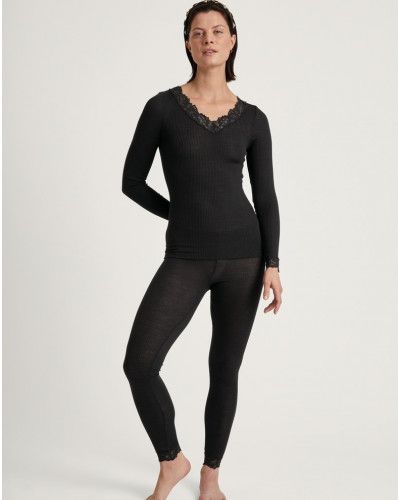 Legging Calida Lana & Seda Joy (Negro)