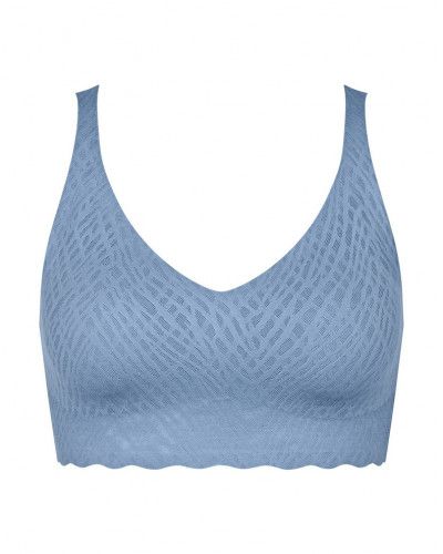 Bralette Sloggi Zero Feel Bliss (Azura Blue)