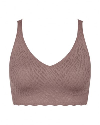 Bralette top Sloggi Zero Feel Bliss (Cacao)