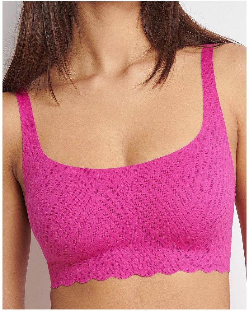 Sosten top Sloggi Zero Feel Bliss (Plum Fusion)