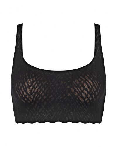Sosten top Sloggi Zero Feel Bliss (Negro)