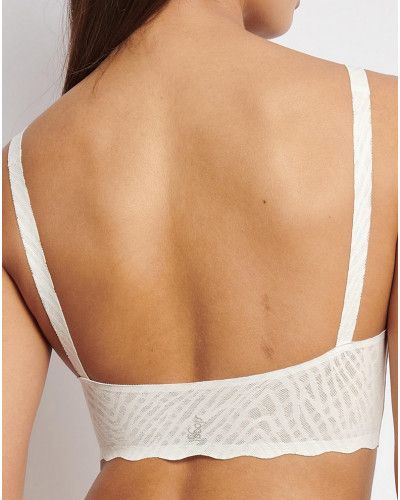 Top bralette Sloggi Zero Feel Bliss (Silk White)