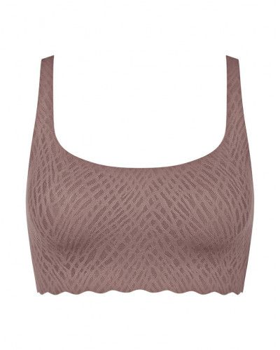 Bralette top Sloggi Zero Feel Bliss (Cacao)