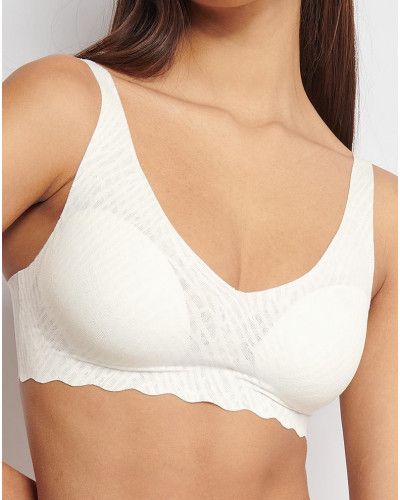 Bralette Sloggi Zero Feel Bliss (Silk White)