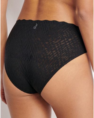 Slip échancré Sloggi Zero Feel Bliss (Noir)