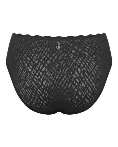 Slip échancré Sloggi Zero Feel Bliss (Noir)