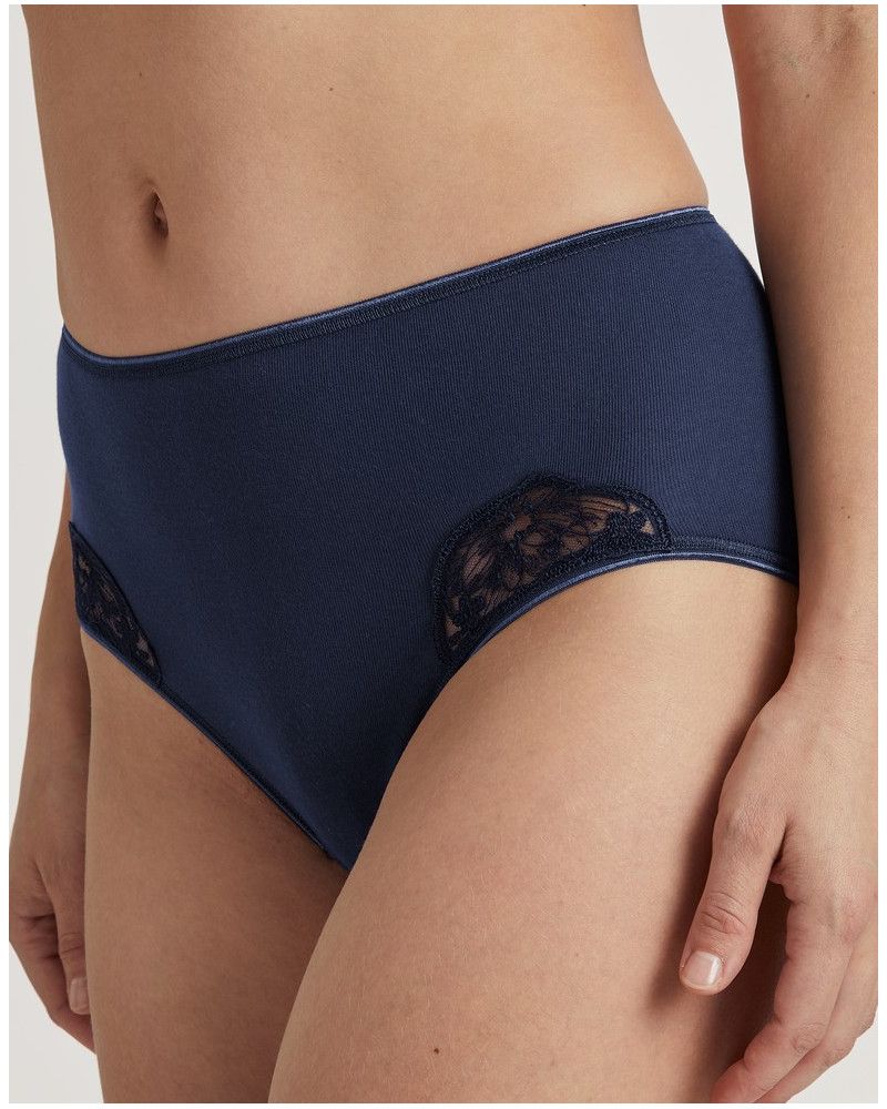 High waist briefs Calida Cotton Desire 100% Cotton (Peacoat Blue)