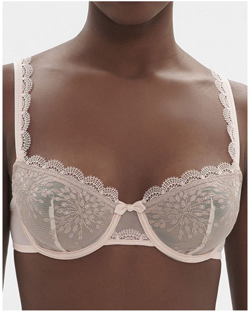 Demi bra Simone Pérèle Singulière (Poudre Pétale)