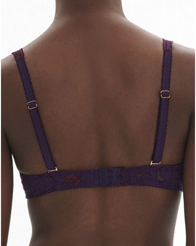 Soutien-gorge sans armature Simone Pérèle Festive (Violet Euphoria)