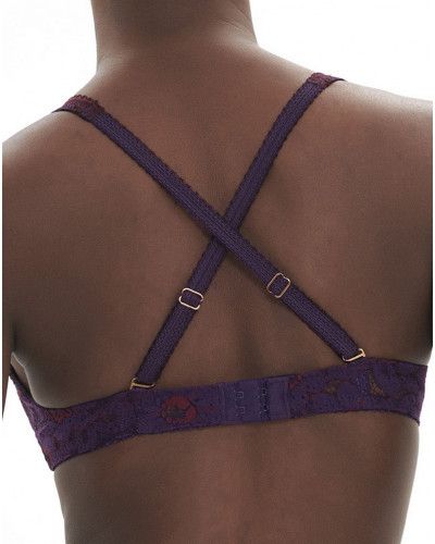 Wireless bra Simone Pérèle Festive (Violet Euphoria)