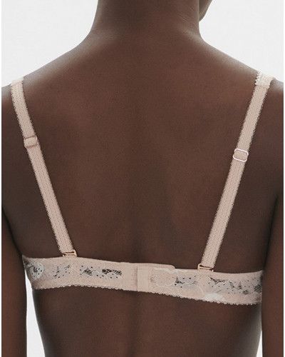 Sujetador triángulo con aros Simone Pérèle Festive (Rose Ballet)