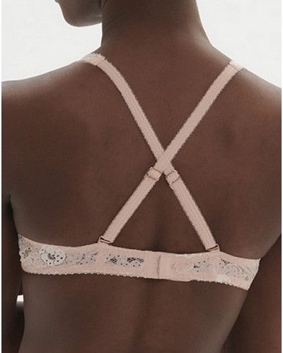 Sujetador triángulo con aros Simone Pérèle Festive (Rose Ballet)