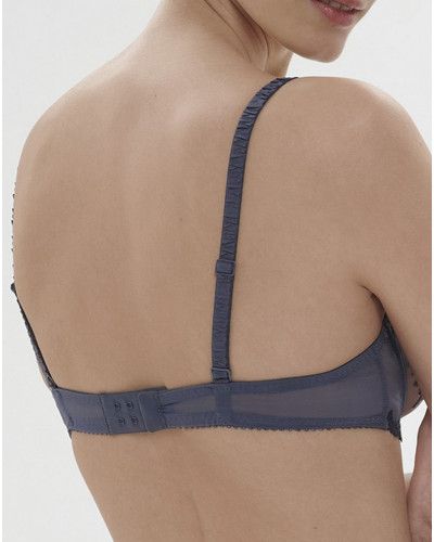 Sujetador plunge Simone Pérèle Intrigue (Bleu Cendre)