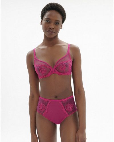 Knicker Simone Pérèle Intrigue (Rose Disco)