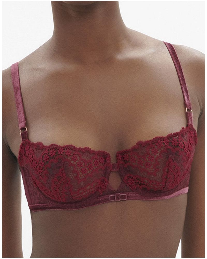 Demi bra Simone Pérèle Scénario (Rouge Spinelle)