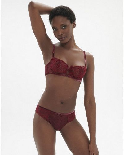 Soutien-gorge corbeille Simone Pérèle Scénario (Rouge Spinelle)