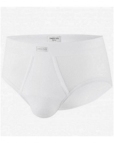 Slip ouvert 100% Coton Impetus Pure Cotton (Blanc)