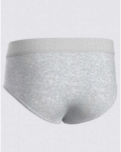 Calzoncillos abiertos 100% algodón Impetus Pure Cotton (Gris)