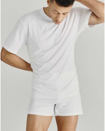 Camiseta redondo 100% algodón Impetus Pure Cotton (Blanco)