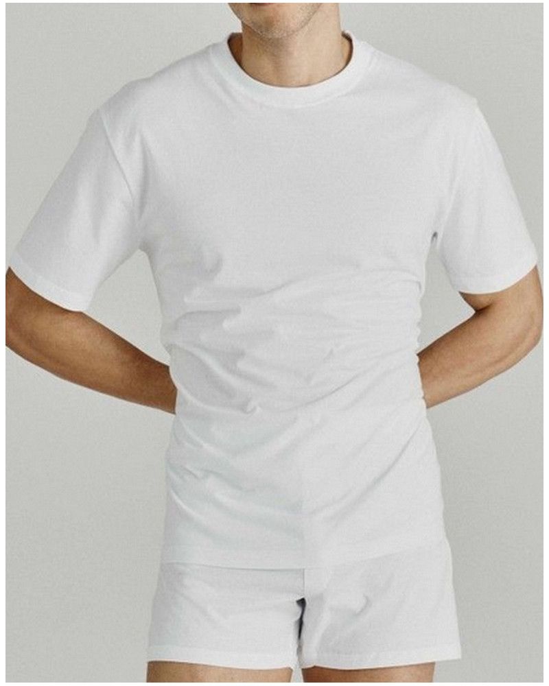 Camiseta redondo 100% algodón Impetus Pure Cotton (Blanco)