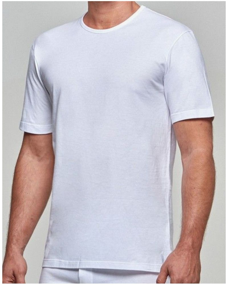 T-Shirt round neck 100% cotton Impetus Pure Cotton (White)