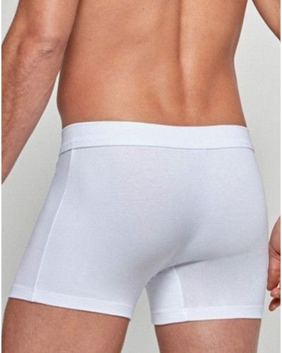 Buttoned boxer Impetus (White)