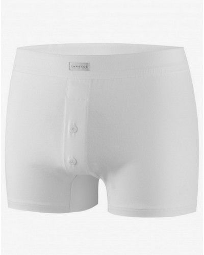 Buttoned boxer Impetus (White)