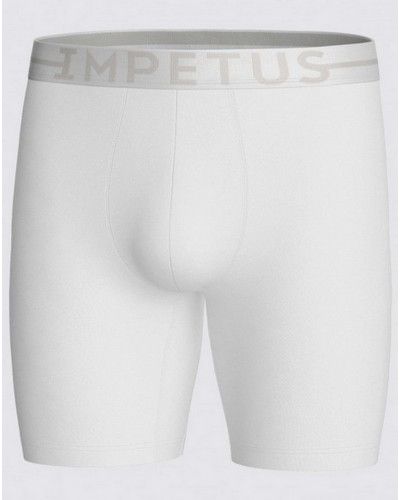 Boxer Long Impetus Cotton Stretch (Blanc)