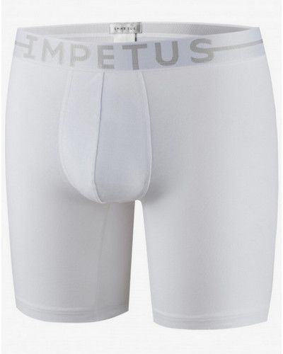 Long boxer Impetus Cotton Stretch (White)