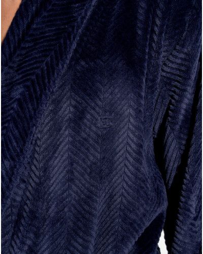 Robe de chambre polaire HOM Everest (Marine)
