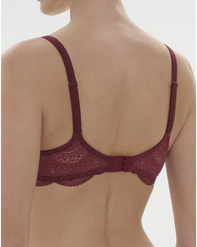 Sujetador triángulo spacer Simone Pérèle Karma (Rouge Spinelle)