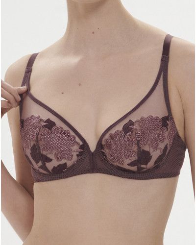 Soutien-gorge armatures plunge Simone Pérèle Dahlia (Byzantin)