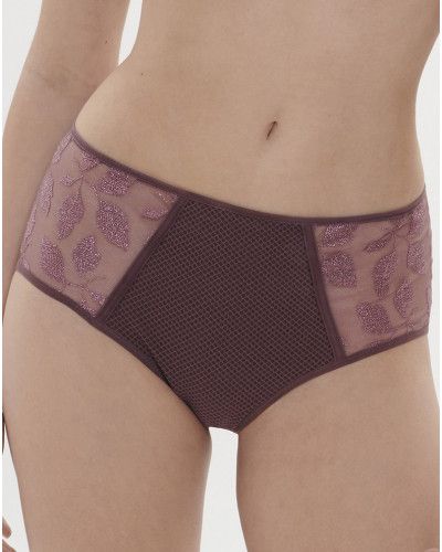 High waist brief Simone Pérèle Dahlia (Byzantin)