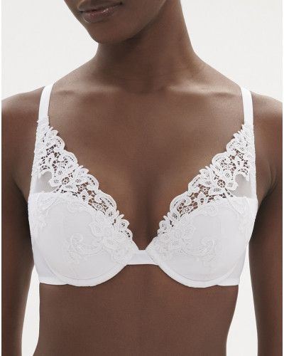 Soutien-gorge push-up plunge Simone Pérèle Saga (Blanc)