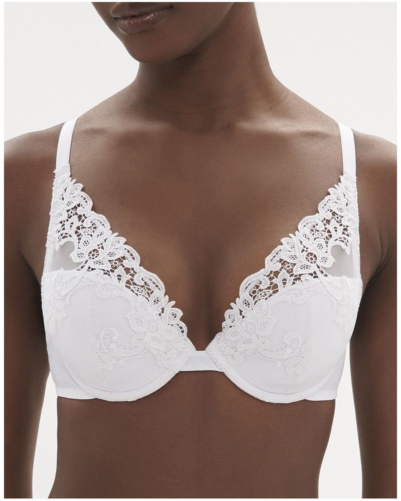Push-up plunge bra Simone Pérèle (White)