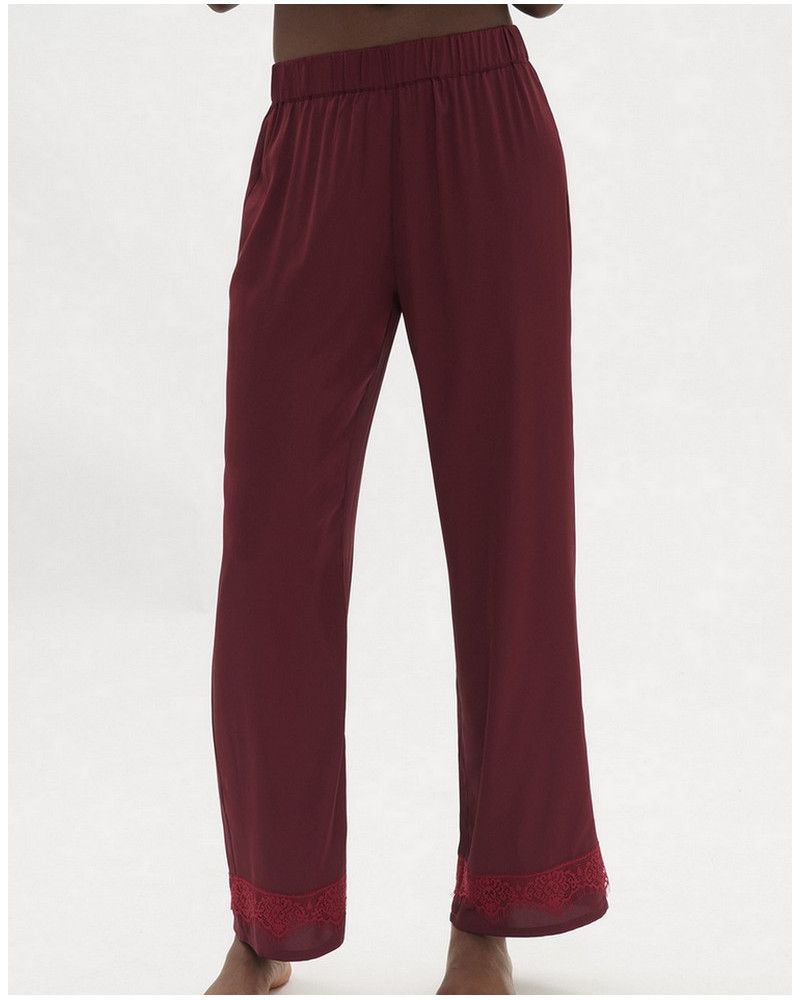 Pantalone Simone Pérèle Satin Secrets (Rouge Spinelle)